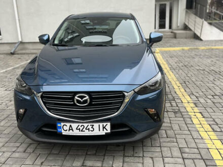 Синий Мазда СХ-3, объемом двигателя 2 л и пробегом 27 тыс. км за 20900 $, фото 1 на Automoto.ua