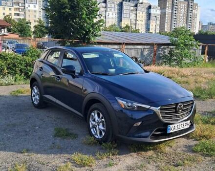 Синий Мазда СХ-3, объемом двигателя 2 л и пробегом 91 тыс. км за 16490 $, фото 1 на Automoto.ua