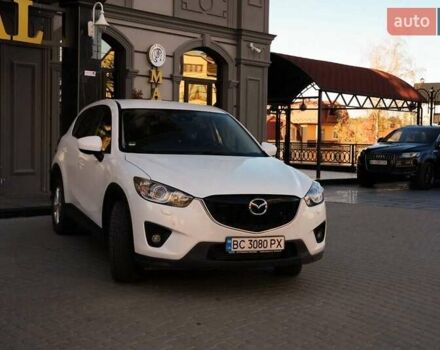 Белый Мазда СХ-5, объемом двигателя 2.19 л и пробегом 220 тыс. км за 13900 $, фото 1 на Automoto.ua