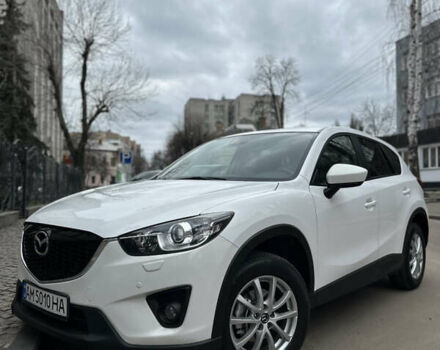 Белый Мазда СХ-5, объемом двигателя 2.19 л и пробегом 188 тыс. км за 14500 $, фото 3 на Automoto.ua