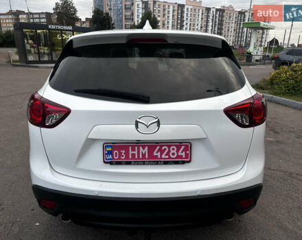 Мазда СХ-5 2013 в Ровно на Automoto.ua Белый Мазда СХ-5, объемом двигателя 2.2 л и пробегом 228 тыс. км за 13950 $, фото 4 на Automoto.ua