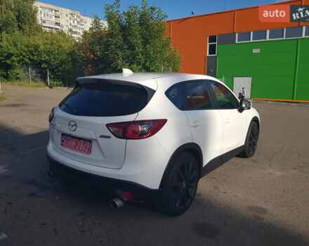 Белый Мазда СХ-5, объемом двигателя 2.2 л и пробегом 168 тыс. км за 15200 $, фото 6 на Automoto.ua