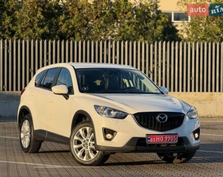 Мазда СХ-5 2014 в Луцке на Automoto.ua Белый Мазда СХ-5, объемом двигателя 2.2 л и пробегом 216 тыс. км за 13799 $, фото 6 на Automoto.ua