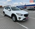 Білий Мазда СХ-5, об'ємом двигуна 2.2 л та пробігом 192 тис. км за 13950 $, фото 1 на Automoto.ua