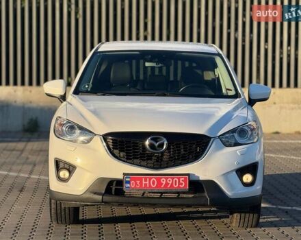 Мазда СХ-5 2014 в Луцке на Automoto.ua Белый Мазда СХ-5, объемом двигателя 2.2 л и пробегом 216 тыс. км за 13799 $, фото 8 на Automoto.ua