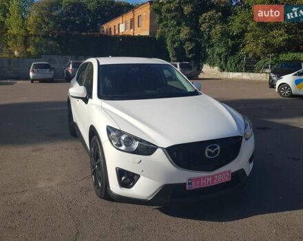 Белый Мазда СХ-5, объемом двигателя 2.2 л и пробегом 168 тыс. км за 15200 $, фото 4 на Automoto.ua