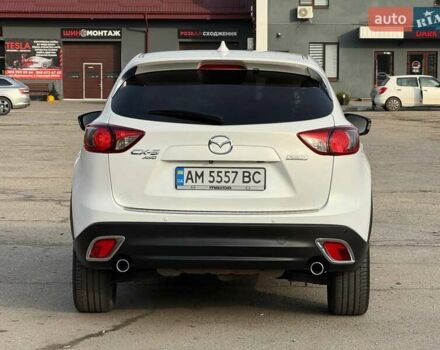 Белый Мазда СХ-5, объемом двигателя 2.2 л и пробегом 193 тыс. км за 15800 $, фото 4 на Automoto.ua