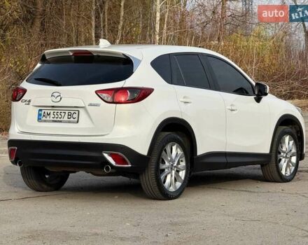 Белый Мазда СХ-5, объемом двигателя 2.2 л и пробегом 193 тыс. км за 15800 $, фото 6 на Automoto.ua