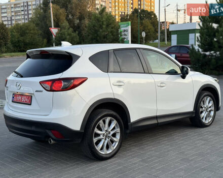 Мазда СХ-5 2014 в Хмельницком на Automoto.ua Белый Мазда СХ-5, объемом двигателя 2.2 л и пробегом 94 тыс. км за 16200 $, фото 9 на Automoto.ua