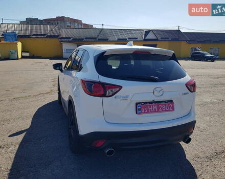 Мазда СХ-5 2014 в Ровно на Automoto.ua Белый Мазда СХ-5, объемом двигателя 2.2 л и пробегом 168 тыс. км за 14900 $, фото 9 на Automoto.ua