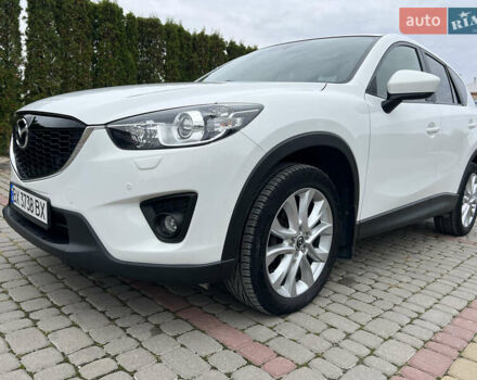 Белый Мазда СХ-5, объемом двигателя 2.2 л и пробегом 205 тыс. км за 14990 $, фото 1 на Automoto.ua
