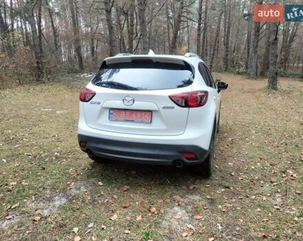 Белый Мазда СХ-5, объемом двигателя 2.5 л и пробегом 167 тыс. км за 14999 $, фото 2 на Automoto.ua