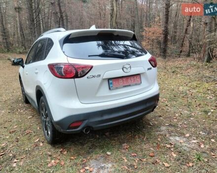 Белый Мазда СХ-5, объемом двигателя 2.5 л и пробегом 167 тыс. км за 14999 $, фото 3 на Automoto.ua