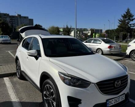 Белый Мазда СХ-5, объемом двигателя 2.5 л и пробегом 92 тыс. км за 15950 $, фото 4 на Automoto.ua