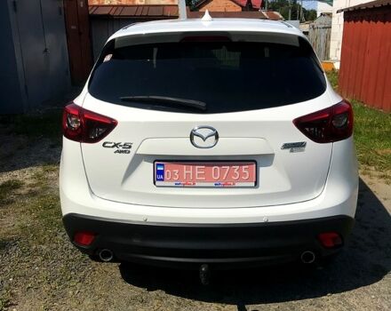Белый Мазда СХ-5, объемом двигателя 2.2 л и пробегом 245 тыс. км за 1510 $, фото 1 на Automoto.ua