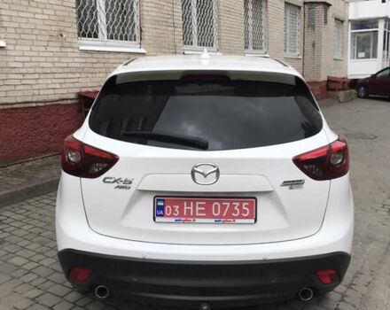Белый Мазда СХ-5, объемом двигателя 2 л и пробегом 244 тыс. км за 15950 $, фото 2 на Automoto.ua