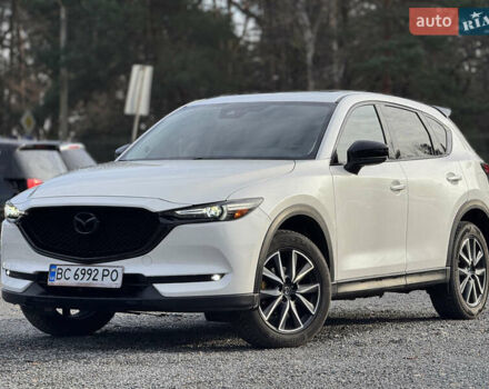 Белый Мазда СХ-5, объемом двигателя 2.5 л и пробегом 92 тыс. км за 18500 $, фото 2 на Automoto.ua