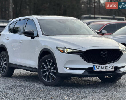 Белый Мазда СХ-5, объемом двигателя 2.5 л и пробегом 92 тыс. км за 18500 $, фото 3 на Automoto.ua