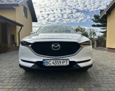 Белый Мазда СХ-5, объемом двигателя 2.5 л и пробегом 95 тыс. км за 21000 $, фото 2 на Automoto.ua