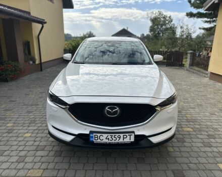 Белый Мазда СХ-5, объемом двигателя 2.5 л и пробегом 95 тыс. км за 21000 $, фото 1 на Automoto.ua