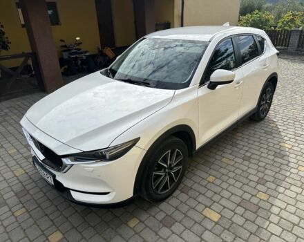 Белый Мазда СХ-5, объемом двигателя 2.5 л и пробегом 95 тыс. км за 21000 $, фото 3 на Automoto.ua