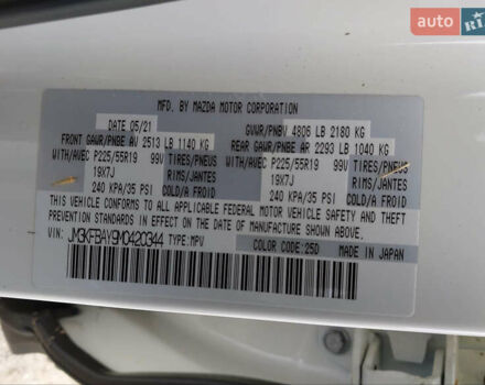 Мазда СХ-5 2021 у Львові на Automoto.ua Білий Мазда СХ-5, об'ємом двигуна 2.49 л та пробігом 57 тис. км за 21500 $, фото 8 на Automoto.ua