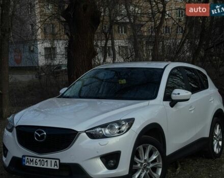 Белый Мазда СХ-5, объемом двигателя 2.2 л и пробегом 213 тыс. км за 10950 $, фото 1 на Automoto.ua