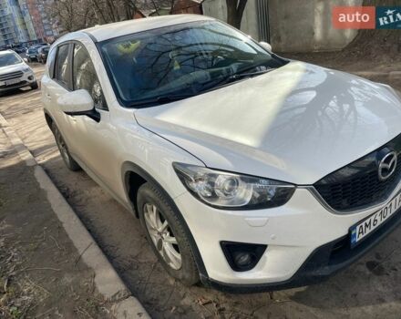 Белый Мазда СХ-5, объемом двигателя 2.2 л и пробегом 213 тыс. км за 11999 $, фото 1 на Automoto.ua