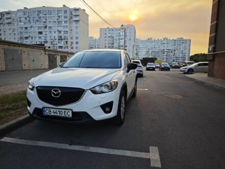 Белый Мазда СХ-5, объемом двигателя 2.2 л и пробегом 188 тыс. км за 12000 $, фото 1 на Automoto.ua