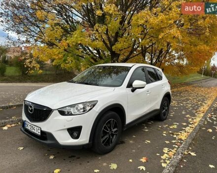 Белый Мазда СХ-5, объемом двигателя 2.2 л и пробегом 226 тыс. км за 13000 $, фото 1 на Automoto.ua