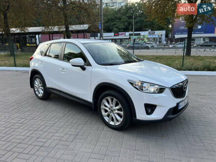 Белый Мазда СХ-5, объемом двигателя 2 л и пробегом 47 тыс. км за 17500 $, фото 1 на Automoto.ua