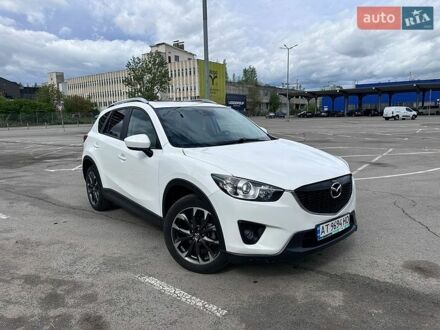Белый Мазда СХ-5, объемом двигателя 2.5 л и пробегом 217 тыс. км за 11500 $, фото 1 на Automoto.ua