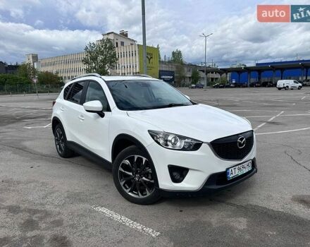 Белый Мазда СХ-5, объемом двигателя 2.5 л и пробегом 217 тыс. км за 11500 $, фото 1 на Automoto.ua