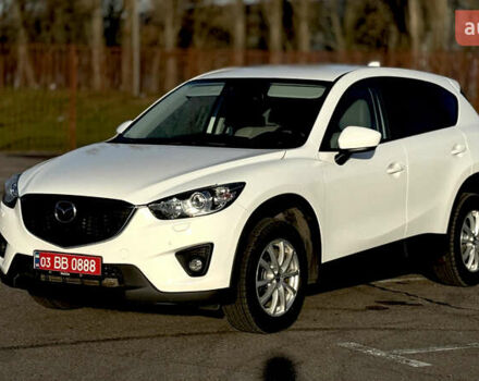 Белый Мазда СХ-5, объемом двигателя 2.2 л и пробегом 231 тыс. км за 13450 $, фото 1 на Automoto.ua