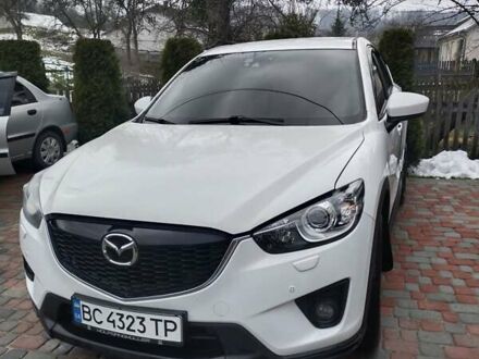 Белый Мазда СХ-5, объемом двигателя 2.2 л и пробегом 236 тыс. км за 13800 $, фото 1 на Automoto.ua