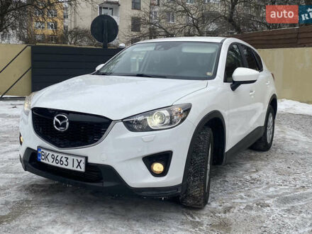 Белый Мазда СХ-5, объемом двигателя 2.19 л и пробегом 195 тыс. км за 11800 $, фото 1 на Automoto.ua