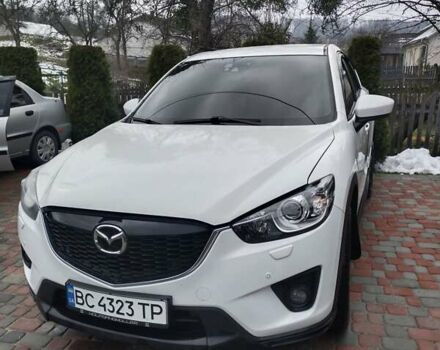 Білий Мазда СХ-5, об'ємом двигуна 2.2 л та пробігом 236 тис. км за 13800 $, фото 1 на Automoto.ua