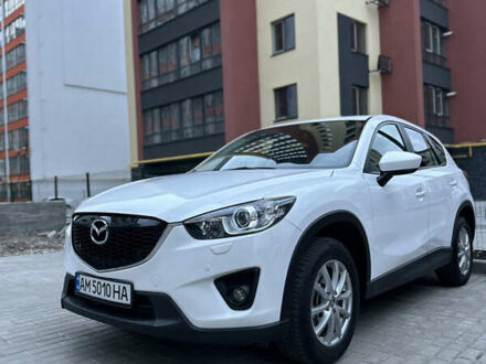Белый Мазда СХ-5, объемом двигателя 2.19 л и пробегом 189 тыс. км за 14000 $, фото 1 на Automoto.ua