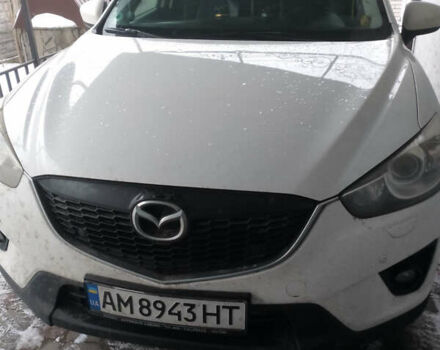 Белый Мазда СХ-5, объемом двигателя 2.2 л и пробегом 239 тыс. км за 13700 $, фото 1 на Automoto.ua