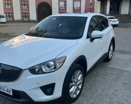 Белый Мазда СХ-5, объемом двигателя 2.5 л и пробегом 150 тыс. км за 13700 $, фото 1 на Automoto.ua
