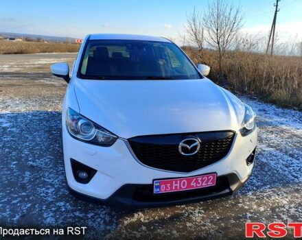 Белый Мазда СХ-5, объемом двигателя 2.2 л и пробегом 224 тыс. км за 13700 $, фото 1 на Automoto.ua