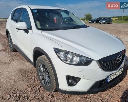 Белый Мазда СХ-5, объемом двигателя 2.2 л и пробегом 245 тыс. км за 12950 $, фото 1 на Automoto.ua