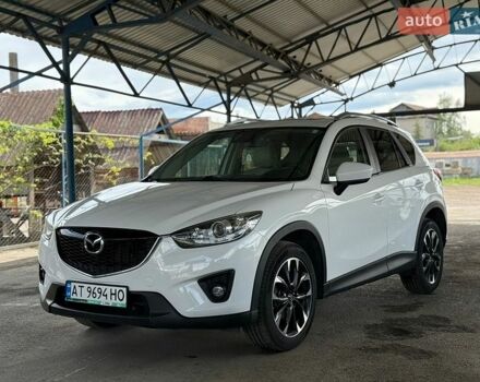 Белый Мазда СХ-5, объемом двигателя 2.5 л и пробегом 217 тыс. км за 12350 $, фото 1 на Automoto.ua