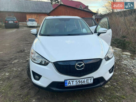 Мазда СХ-5 2014 у Яремче на Automoto.ua Білий Мазда СХ-5, об'ємом двигуна 2.5 л та пробігом 165 тис. км за 14900 $, фото 1 на Automoto.ua