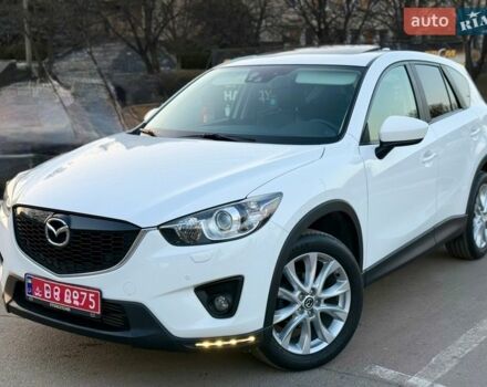 Белый Мазда СХ-5, объемом двигателя 2.2 л и пробегом 158 тыс. км за 14999 $, фото 1 на Automoto.ua