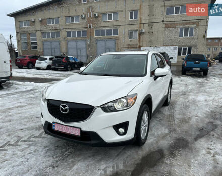 Белый Мазда СХ-5, объемом двигателя 2.5 л и пробегом 242 тыс. км за 12500 $, фото 1 на Automoto.ua
