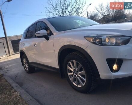 Белый Мазда СХ-5, объемом двигателя 2.19 л и пробегом 230 тыс. км за 14700 $, фото 1 на Automoto.ua