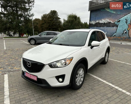 Белый Мазда СХ-5, объемом двигателя 2.5 л и пробегом 249 тыс. км за 12500 $, фото 1 на Automoto.ua