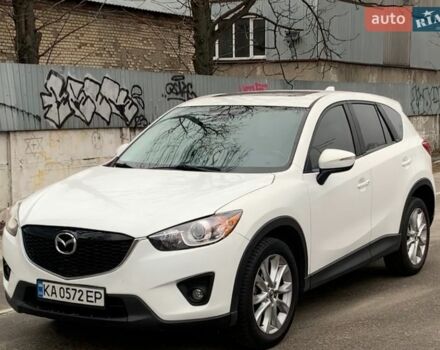 Белый Мазда СХ-5, объемом двигателя 2.5 л и пробегом 163 тыс. км за 15000 $, фото 1 на Automoto.ua