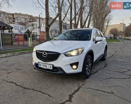 Белый Мазда СХ-5, объемом двигателя 2.19 л и пробегом 159 тыс. км за 15450 $, фото 1 на Automoto.ua